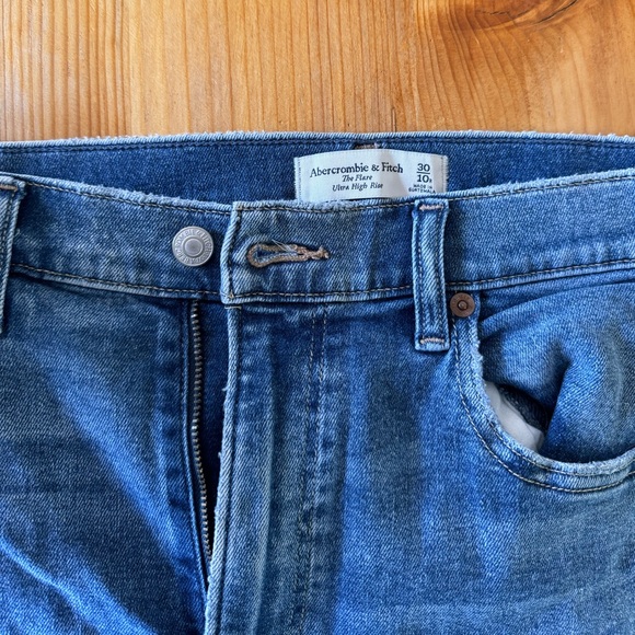 A&F Flair Jeans Stretch 30/10 - Picture 2 of 5